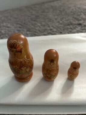 Ukranian Nesting Dolls -Small set of three